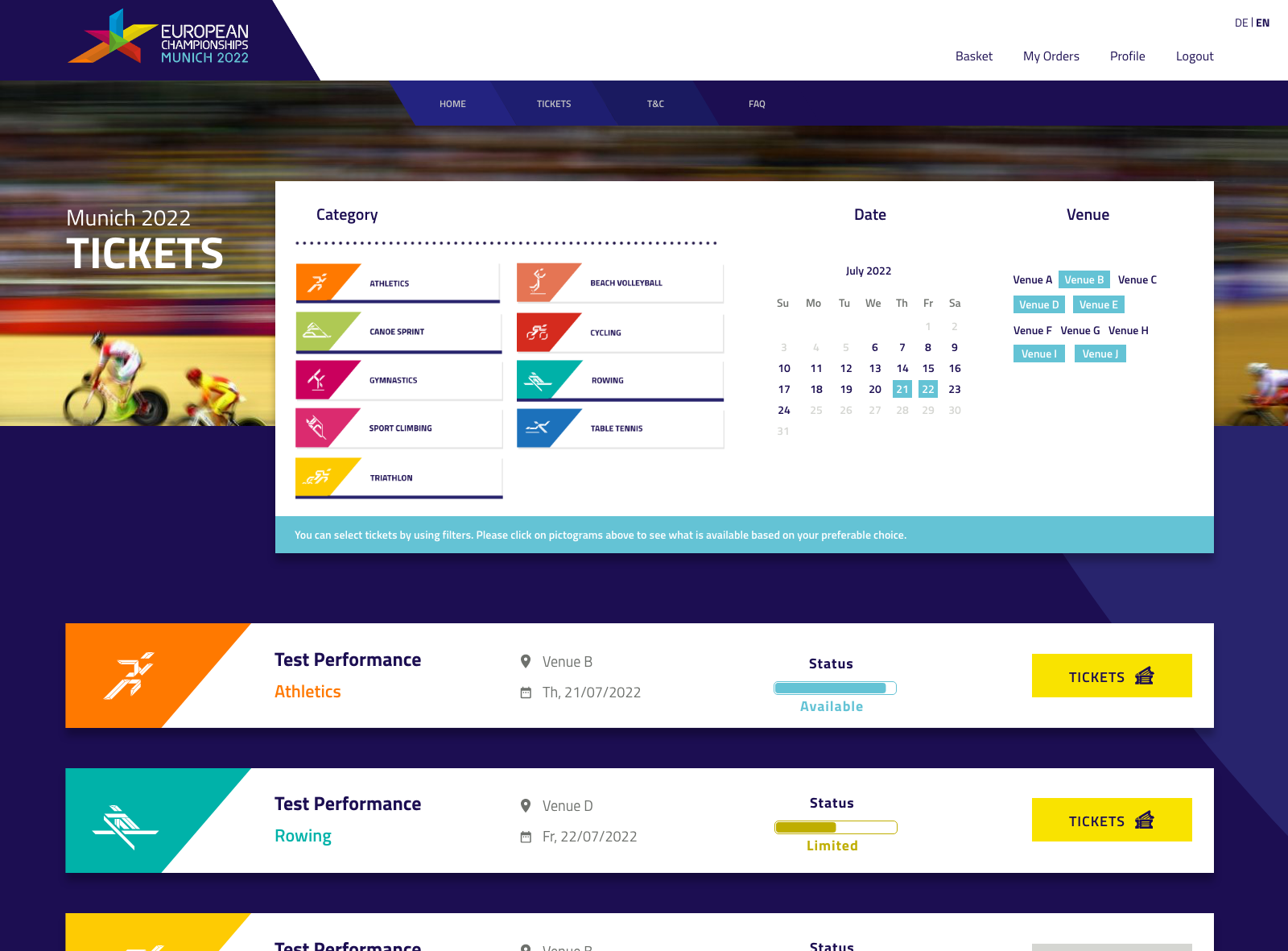 Munich 2022 European Championships